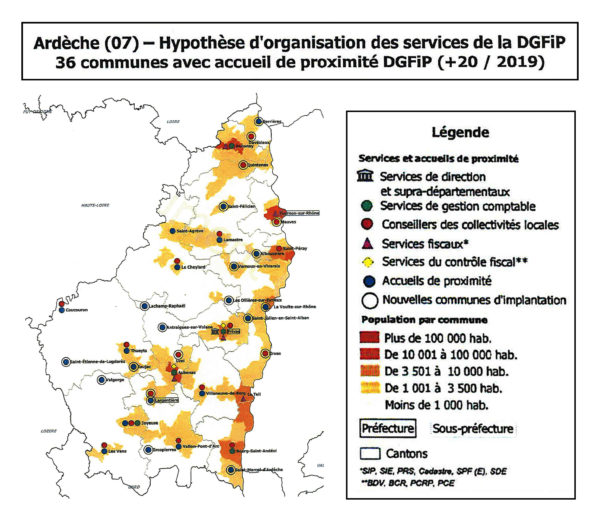 Centres daccueil des services fiscaux : du nouveau en Ardèche